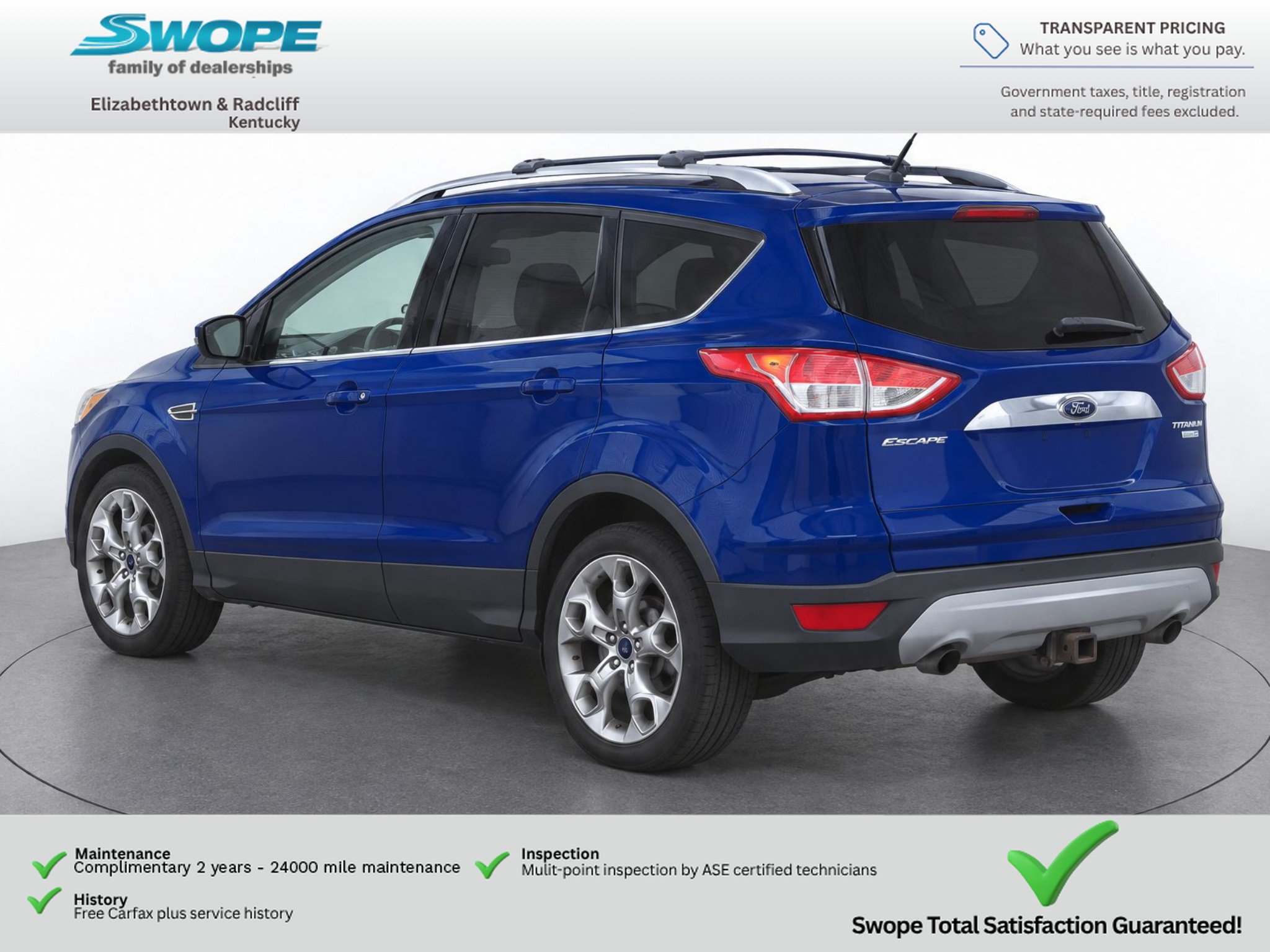 Used 2014 Ford Escape Titanium w/ Equipment Group 401A AWD/4WD image 8