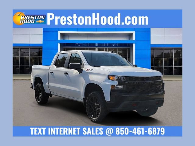 Certified 2021 Chevrolet Silverado 1500 Custom Trail Boss w/ Safety Confidence Package AWD/4WD image 1
