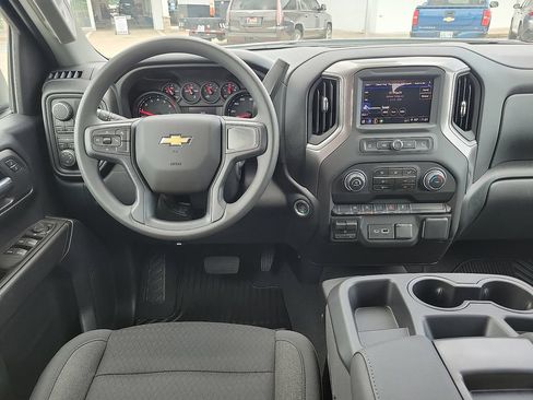 New 2026 Chevrolet Silverado 1500 Custom w/ Turbomax Blackout Package AWD/4WD image 11