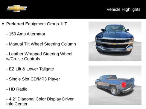 Used 2018 Chevrolet Silverado 1500 LT w/ All Star Edition AWD/4WD image 18
