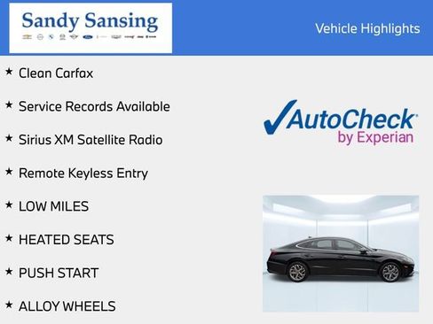 Used 2022 Hyundai Sonata SEL w/ Convenience Package image 7