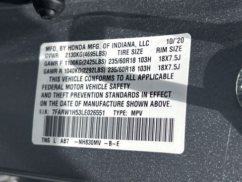 Used 2020 Honda CR-V EX image 36