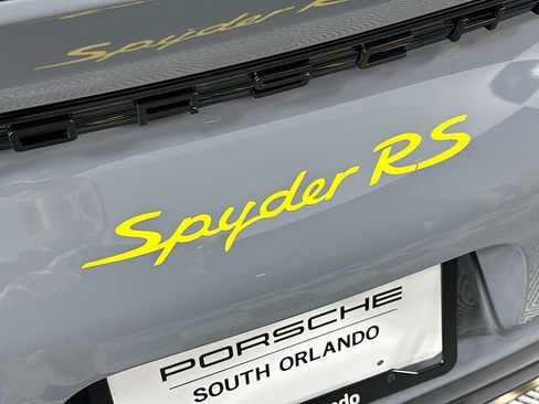 Certified 2024 Porsche 718 Boxster Spyder RS RWD image 28