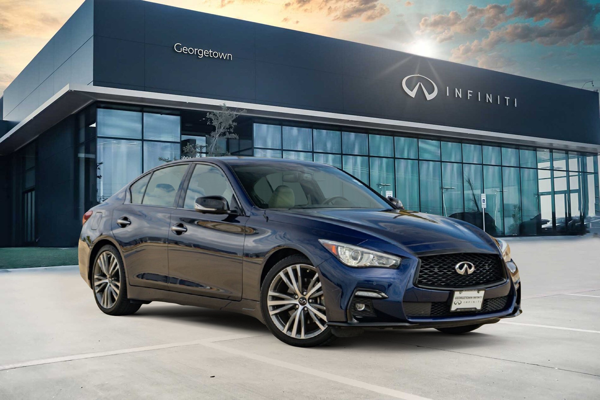 Certified 2023 INFINITI Q50 Sensory RWD image 1