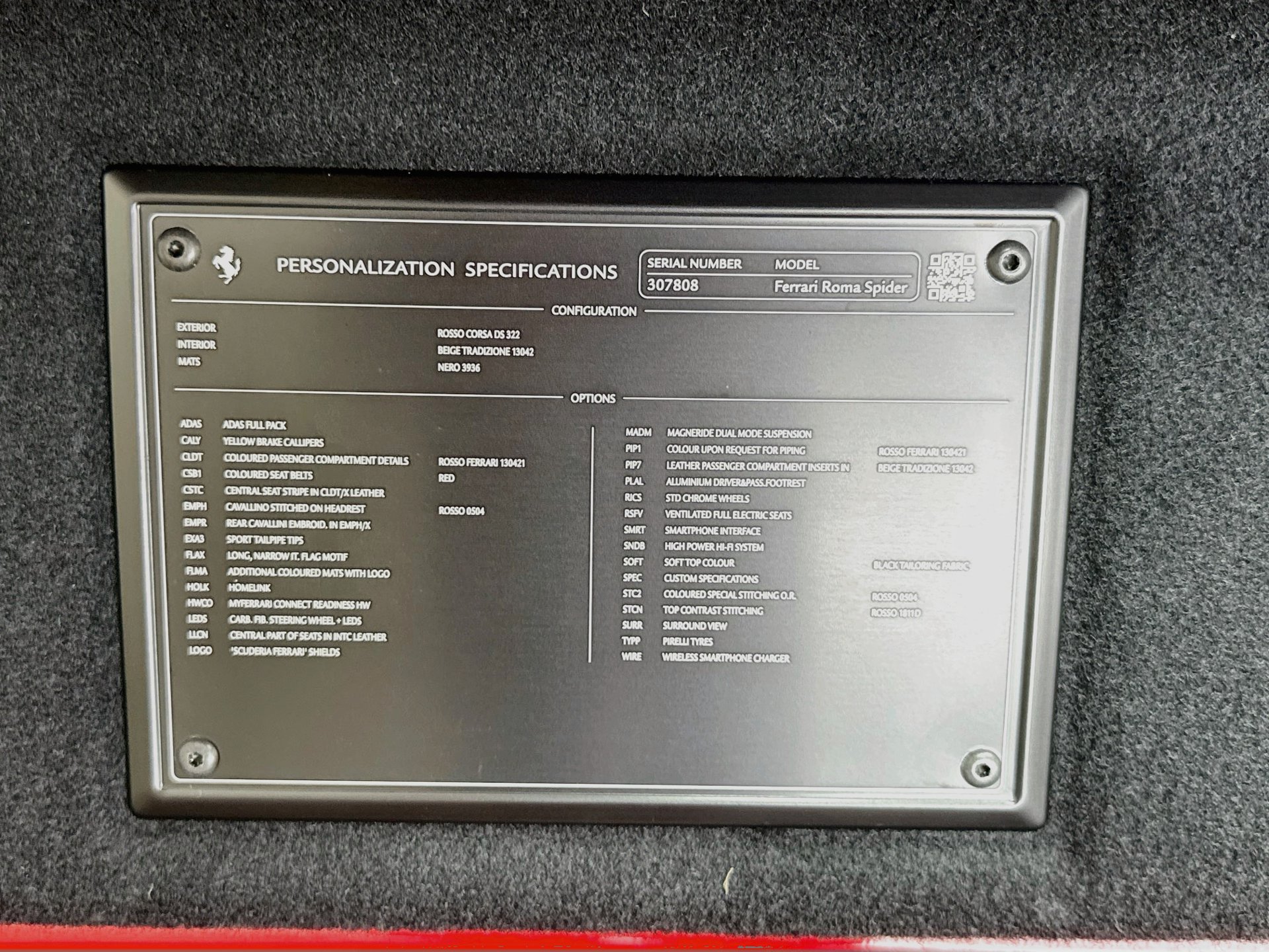 Certified 2024 Ferrari Roma Spider RWD image 30