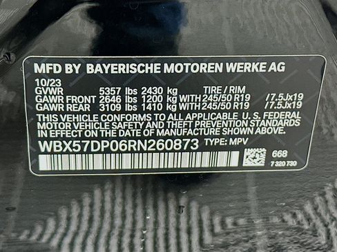 Used 2024 BMW X3 xDrive30i w/ Premium Package w/ZPA image 12