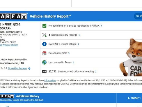 Used 2022 INFINITI QX60 Autograph w/ Cargo Package image 10