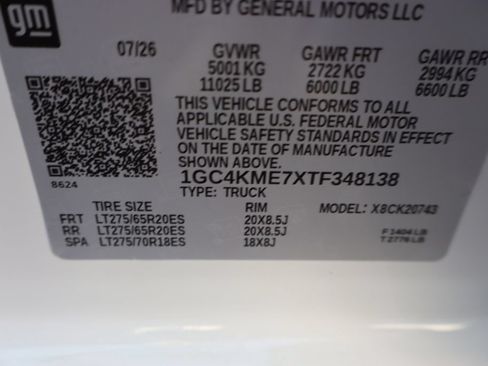 New 2026 Chevrolet Silverado 2500 Custom w/ Custom Convenience Package AWD/4WD image 29