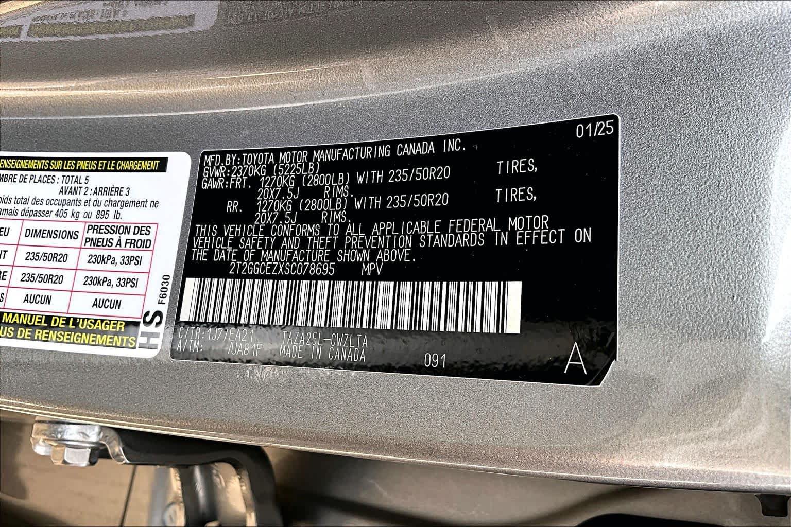 Used 2025 Lexus NX 350 AWD w/ Accessory Package (2T) image 37