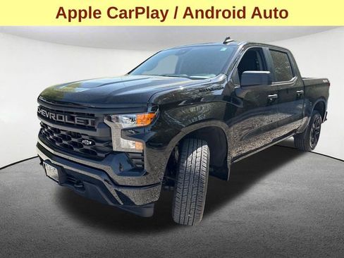 Used 2024 Chevrolet Silverado 1500 Custom w/ LPO, Dark Essentials Package AWD/4WD image 5