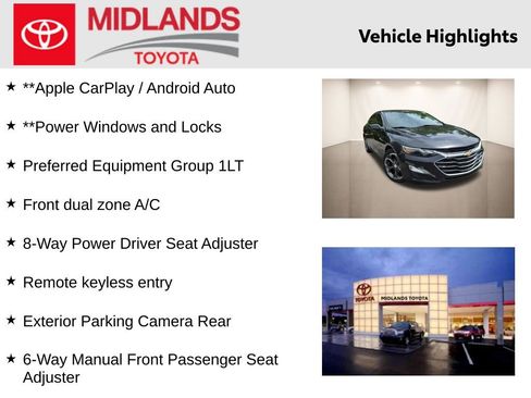 Used 2023 Chevrolet Malibu LT FWD image 2