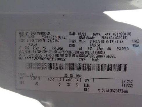 Used 2022 Ford F250 XL w/ Power Equipment Group AWD/4WD image 33