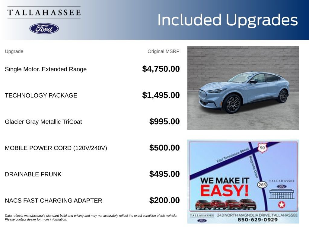 New 2026 Ford Mustang Mach-E Premium w/ Technology Package RWD image 3