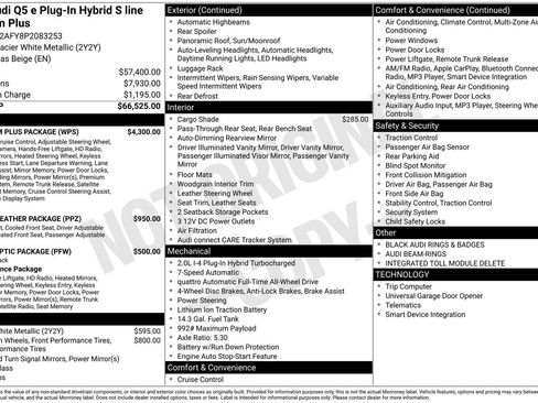 Certified 2023 Audi Q5 e Premium Plus w/ Premium Plus Package image 33