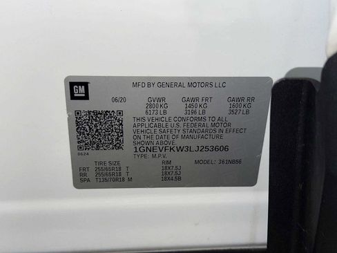 Used 2020 Chevrolet Traverse LS AWD/4WD image 14