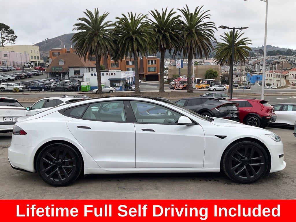 Used 2021 Tesla Model S Plaid AWD/4WD image 3