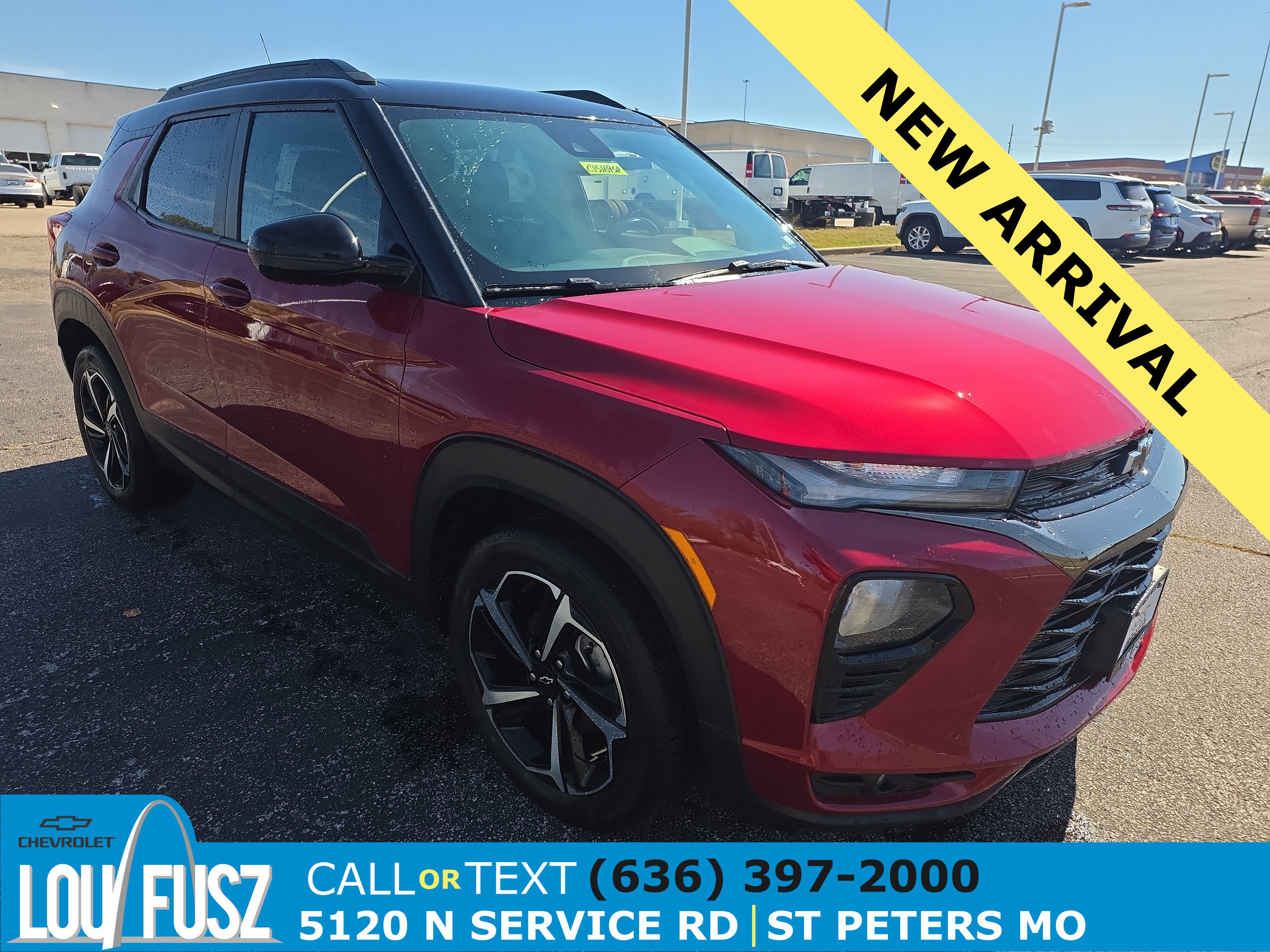 Used 2021 Chevrolet TrailBlazer RS w/ Technology Package FWD image 1