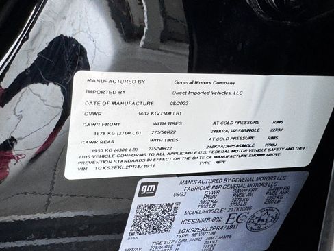 Certified 2023 GMC Yukon Denali Ultimate AWD/4WD image 12