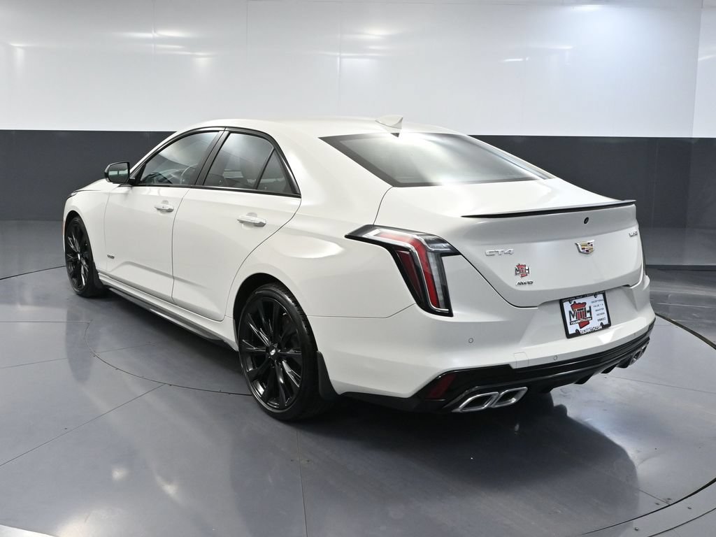 Used 2023 Cadillac CT4 V w/ LPO, ONYX Package AWD/4WD image 5