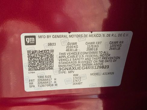 Certified 2024 Chevrolet Equinox LT AWD/4WD image 31