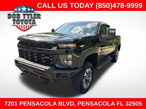 Used 2022 Chevrolet Silverado 2500 Custom w/ LPO, Dark Essentials Package AWD/4WD image 1