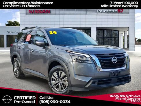 Certified 2024 Nissan Pathfinder SV FWD image 1