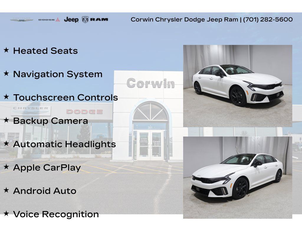 Used 2026 Kia K5 GT-Line w/ GT-Line Premium Package AWD/4WD image 8