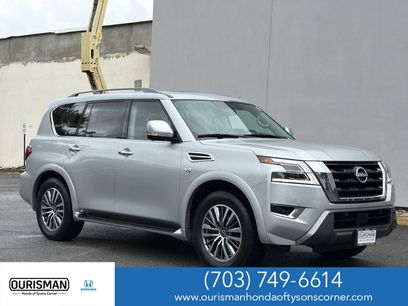 Used 2021 Nissan Armada SL w/ Captain's Chairs Package