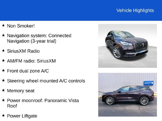Used 2023 Lincoln Corsair Grand Touring w/ Equipment Group 302A AWD/4WD image 2