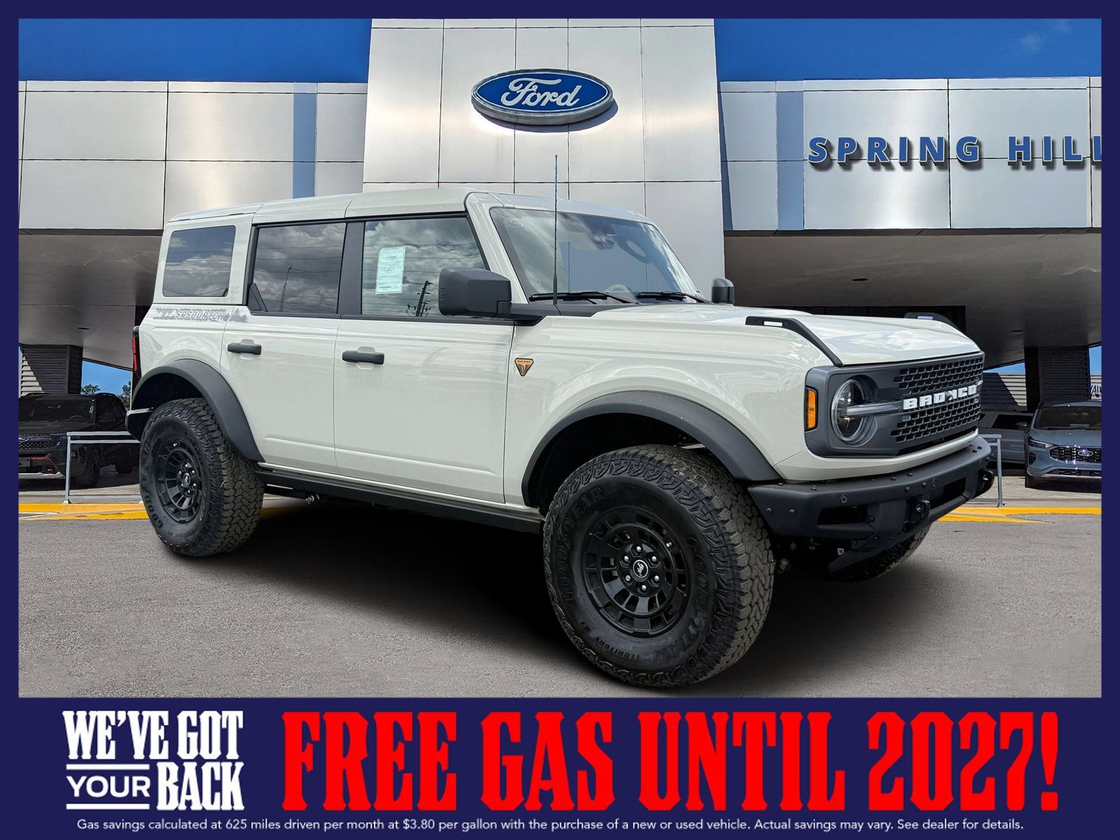New 2026 Ford Bronco Badlands AWD/4WD image 1