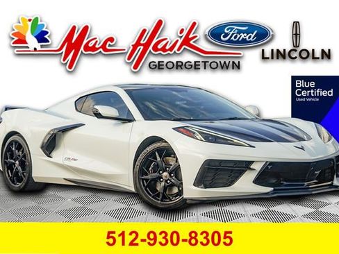 Used 2023 Chevrolet Corvette Stingray Preferred Cpe w/ Z51 Performance Package RWD image 1