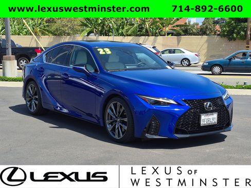 Certified 2023 Lexus IS 350 F Sport w/ Accessory Package 2 RWD image 3