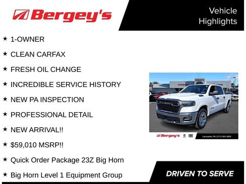 Used 2025 RAM 1500 Big Horn AWD/4WD image 5