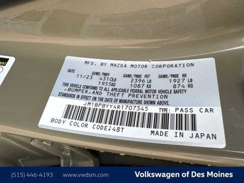 Used 2024 MAZDA MAZDA3 s image 21