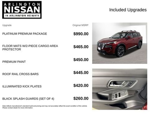 New 2026 Nissan Rogue Platinum w/ Platinum Premium Package image 4