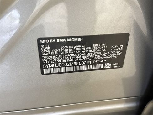 Used 2021 BMW X4 M w/ Competition Package image 32