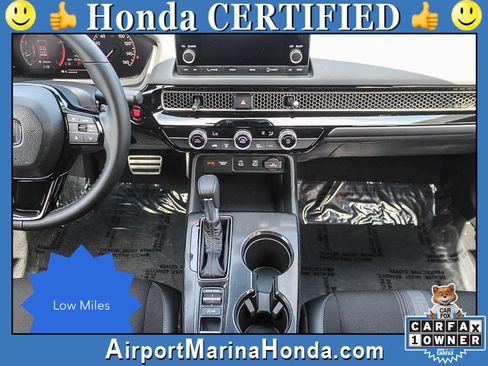 Certified 2025 Honda Civic Sport image 4