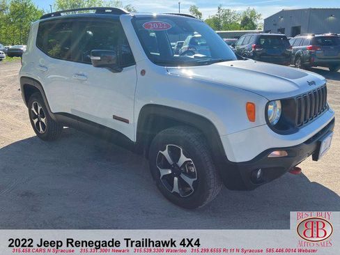 Used 2022 Jeep Renegade Trailhawk w/ Trailer Tow Group AWD/4WD image 1