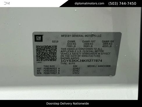 Used 2019 Cadillac Escalade ESV Platinum image 50