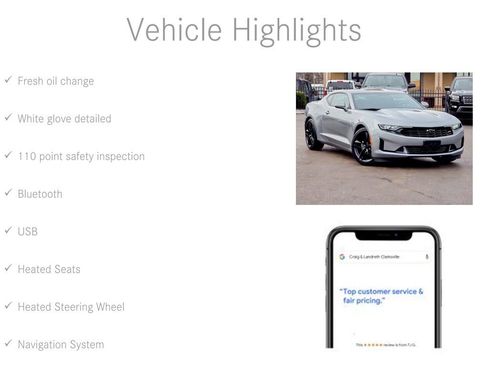 Used 2023 Chevrolet Camaro LT w/ RS Package image 6