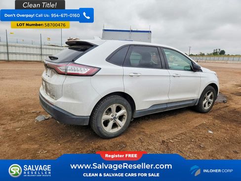 Used 2018 Ford Edge SE AWD/4WD image 4