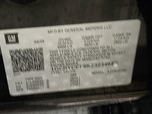 Used 2019 Chevrolet Silverado 1500 Custom Trail Boss image 30