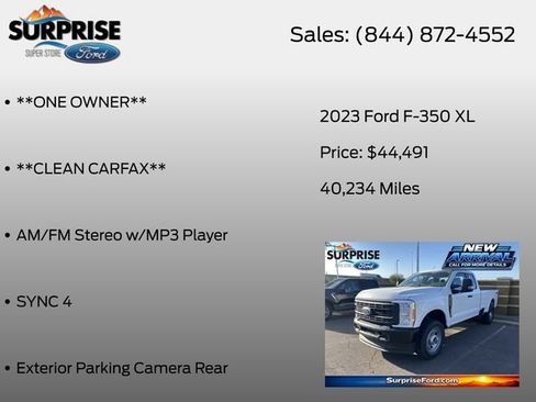 Used 2023 Ford F350 XL AWD/4WD image 7