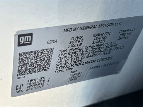 Used 2024 Chevrolet Tahoe LT image 54