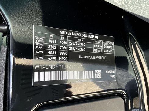 New 2025 Mercedes-Benz Sprinter 3500 image 9