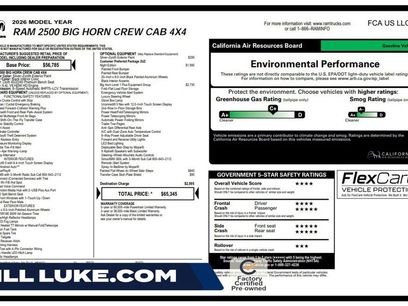 Used 2026 RAM 2500 Big Horn