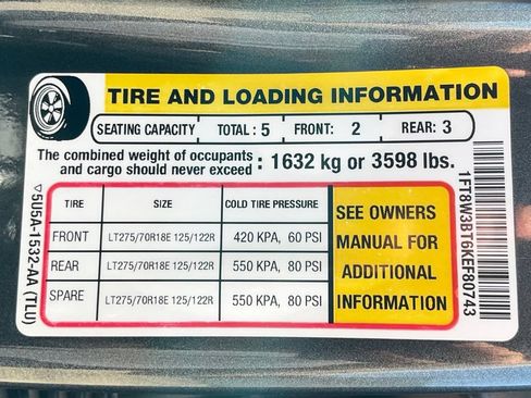 Used 2019 Ford F350 Lariat w/ Lariat Value Package AWD/4WD image 49