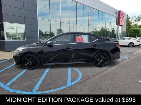 Certified 2023 Nissan Sentra SR w/ Midnight Edition Package FWD image 2
