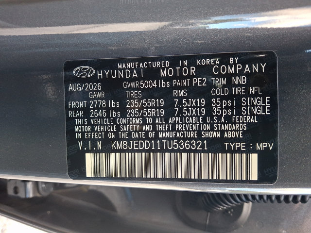 New 2026 Hyundai Tucson Limited AWD/4WD image 15