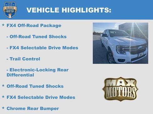 New 2025 Ford Ranger XLT w/ FX4 Off-Road Package image 17